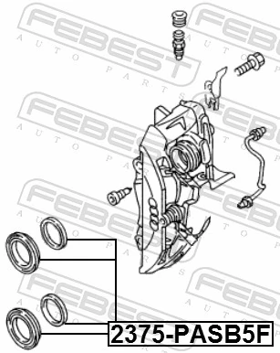 Comprar Kit de reparación de pinzas de freno SsangYong Actyon  