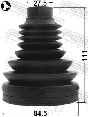 Comprar Fuelle de semieje delantero interior Audi Q7  4MB, 4MG, 4MQ