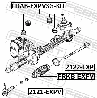 Guardapolvo dirección para Ford Explorer  U5