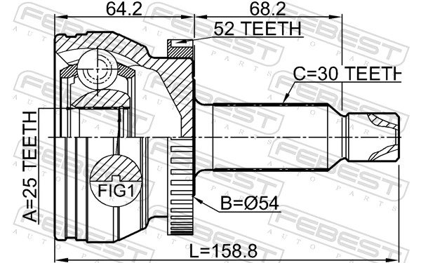 Comprar Junta homocinetica KIA Sorento III C5, UM