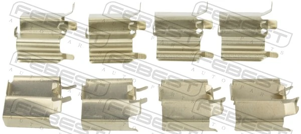 Comprar Juego de resortes de sujeción de pastillas de freno delanteras Suzuki Grand Vitara  JB