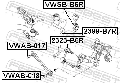 Barra estabilizadora de la suspensión trasero AND 3L511003 precio, desde 99,20 EUR