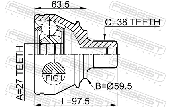 Comprar Junta homocinetica Audi A6 Allroad C6 4FH