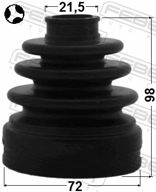 1215SOLT Febest Fuelle palier delantero interior