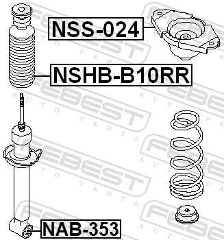 Cazoleta de amortiguador trasero Renault (RVI) 4535031020 precio, desde 31,42 EUR