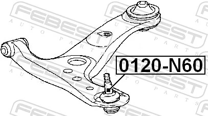 Comprar Rótula inferior de suspensión Toyota Avensis Verso LCM