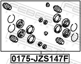 Comprar Kit de reparación de pinzas de freno Lexus IS  USE20