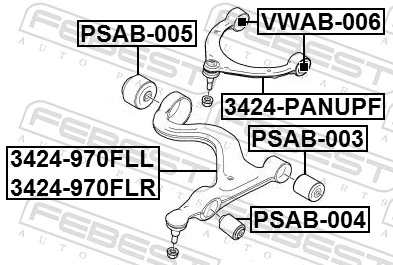 3424PANUPF Febest