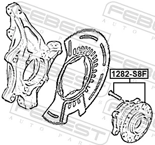 Comprar Cubo de rueda delantero Hyundai Santa Fe IV TM, TMA a bajo precio