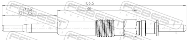 Bujías de calentamiento para BMW 7  E65, E66, E67