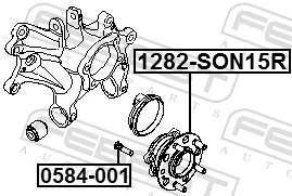 Buje de rueda Hyundai Sonata VII desde 94,89 €