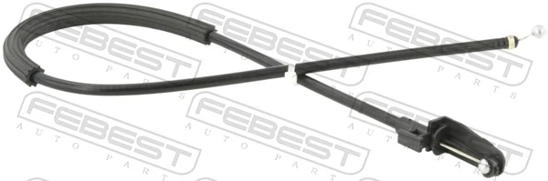 23101CCF Febest Cable de apertura del capó delantero