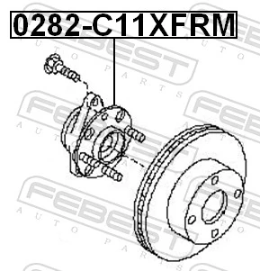 Buje de rueda Nissan/Infiniti 40202EL00A