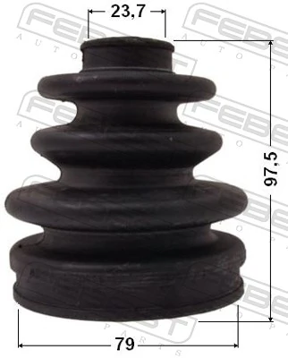  Fuelle de palier delantero exterior Toyota Corolla 