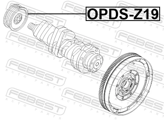  Polea de cigüeñal Alfa Romeo 146 