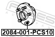 Comprar D35033062 Mazda Espárrago de rueda trasera
