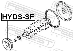 Dámper para Hyundai Sonata IV EF