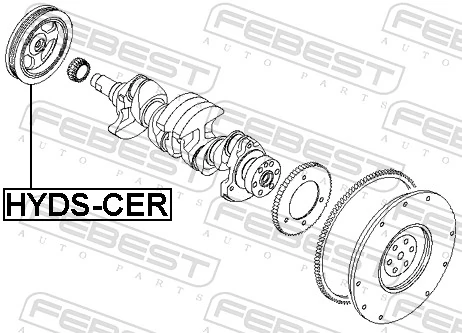 Comprar Polea de cigüeñal KIA Optima IV JF