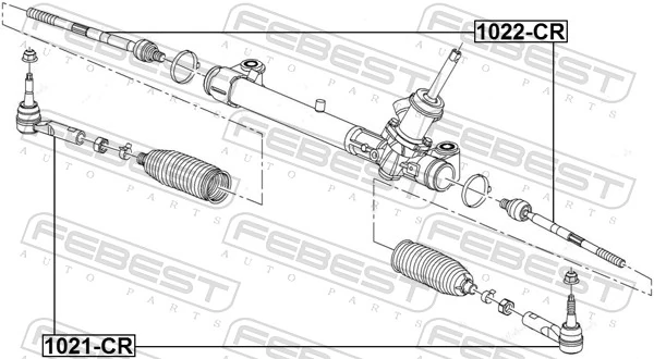 Barra de acoplamiento Opel Astra