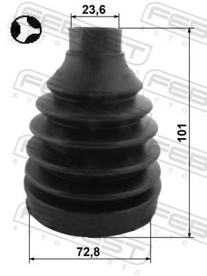 Fuelle, árbol de transmisión delantero interior Subaru Forester 4 S13, SJ