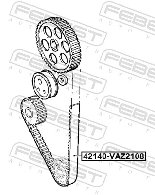 Correa de distribución Lada 21081006040 precio, desde 10,49 EUR
