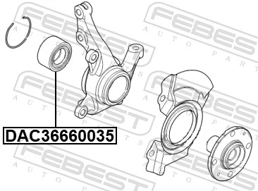 DAC36660035 Febest