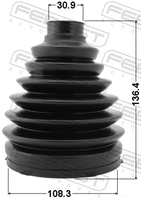Fuelle transmisión delantero exterior para Toyota Land Cruiser  J200