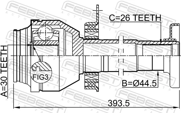 2311T5MTRH Febest
