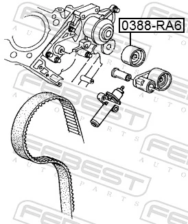 Polea correa distribución Honda Accord VI coupé (CG) (1998 - 2003) precio, desde 18,41 EUR