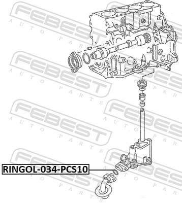 RINGOL034PCS10 Febest
