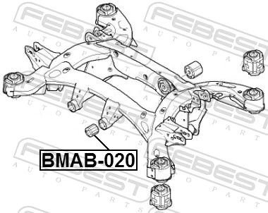 Comprar Silentblock trasero BMW X5  E70