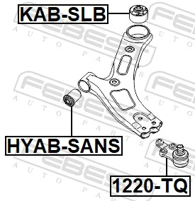 Comprar Rótula inferior de suspensión KIA Carnival III VQ