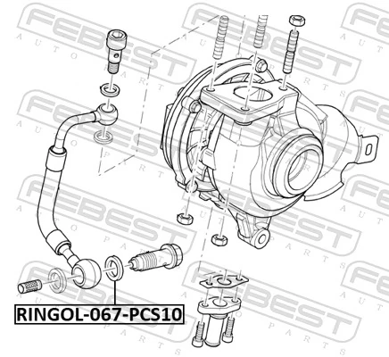 Comprar Junta del tapón del cárter de aceite Ford C-Max  DM2
