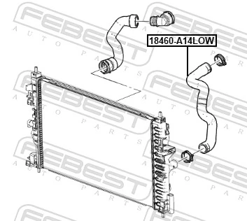 18460A14LOW Febest