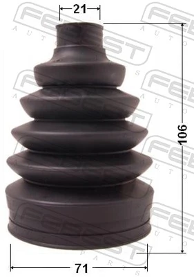  Fuelle de palier delantero exterior Chevrolet Aveo 2