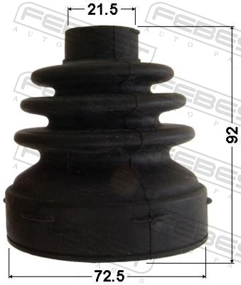 0215C11XT Febest Fuelle palier delantero interior