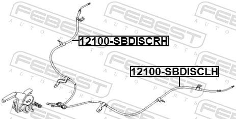 Comprar Cable de freno de mano trasero derecho Hyundai Accent IV RB a bajo precio