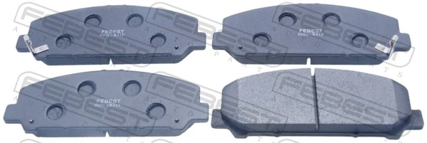 Pastillas de freno D10601LA1A Nissan/Infiniti