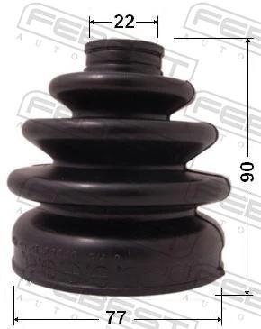  Fuelle de palier delantero exterior Mitsubishi Lancer 4