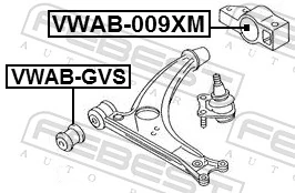 VWAB009XM Febest