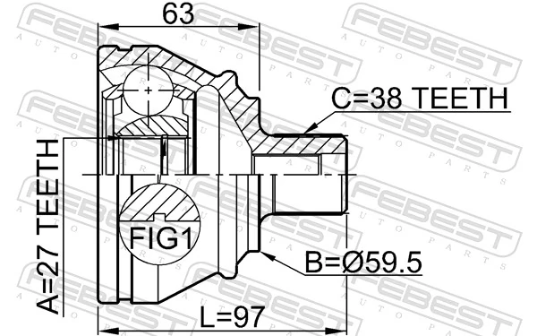 Comprar Junta homocinetica Audi A6 Allroad C6 4FH