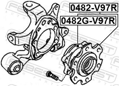 Comprar Cojinete de rueda Mitsubishi Pajero IV LONG V90