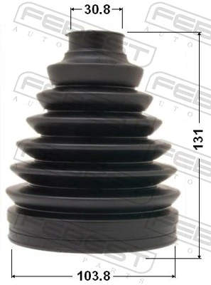 0117P067 Febest Fuelle transmisión delantero exterior