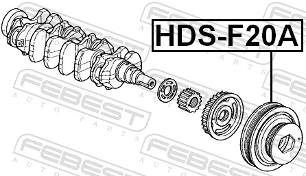HDSF20A Febest Dámper