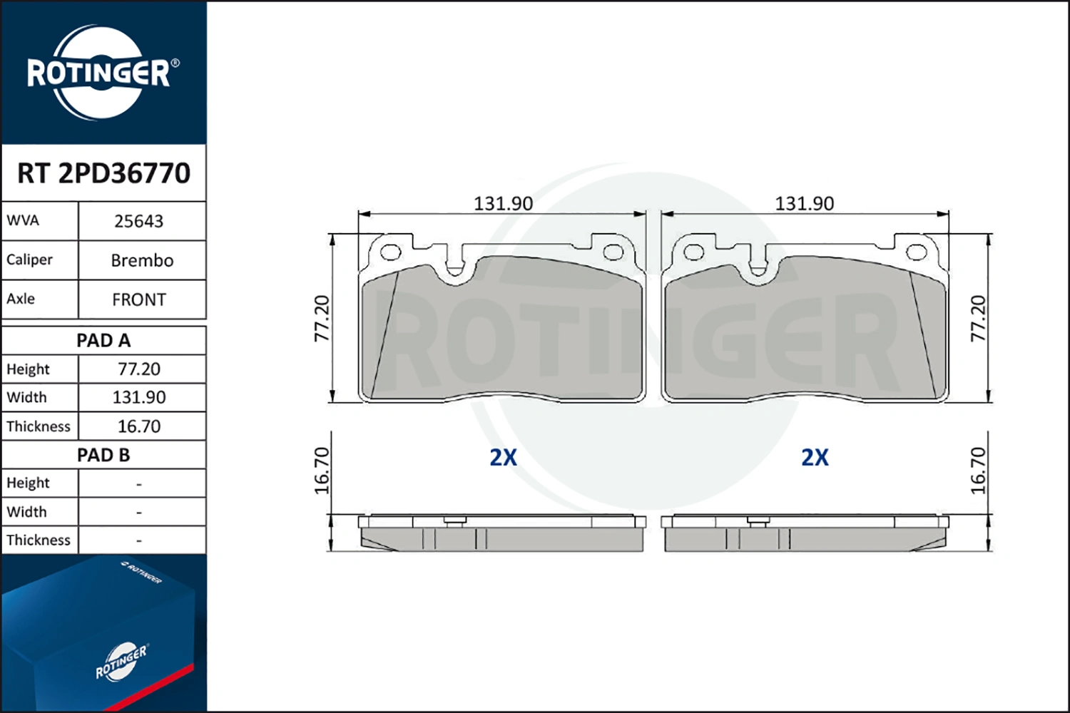 RT2PD36770 Rotinger