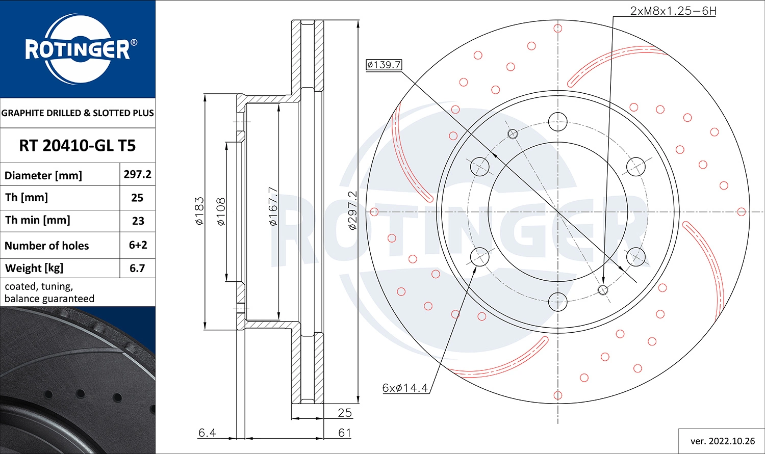 RT20410GLT5 Rotinger