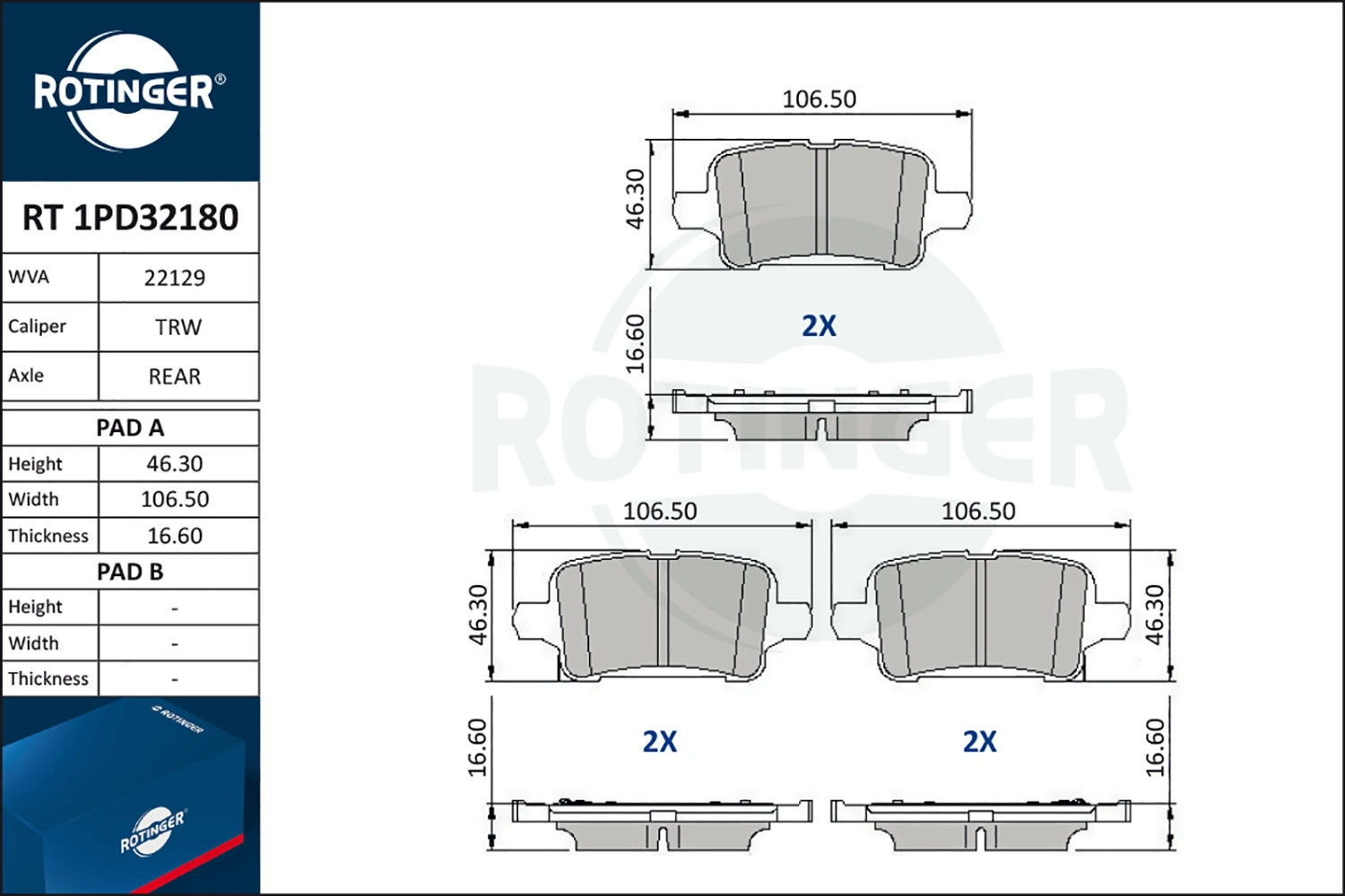 RT1PD32180 Rotinger