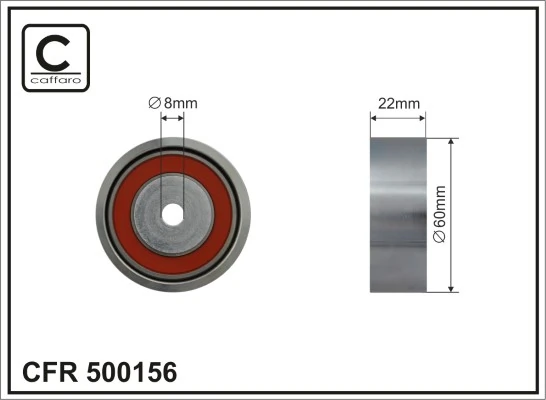 98429701 Fiat/Alfa/Lancia Polea guía correa poli V