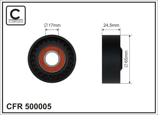 Polea tensora correa poli V para Chevrolet Captiva C100