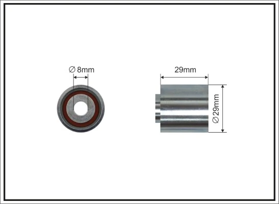 Polea correa distribución Audi A4 B5 sedán (8D2) (1994 - 2001) precio, desde 11,56 EUR